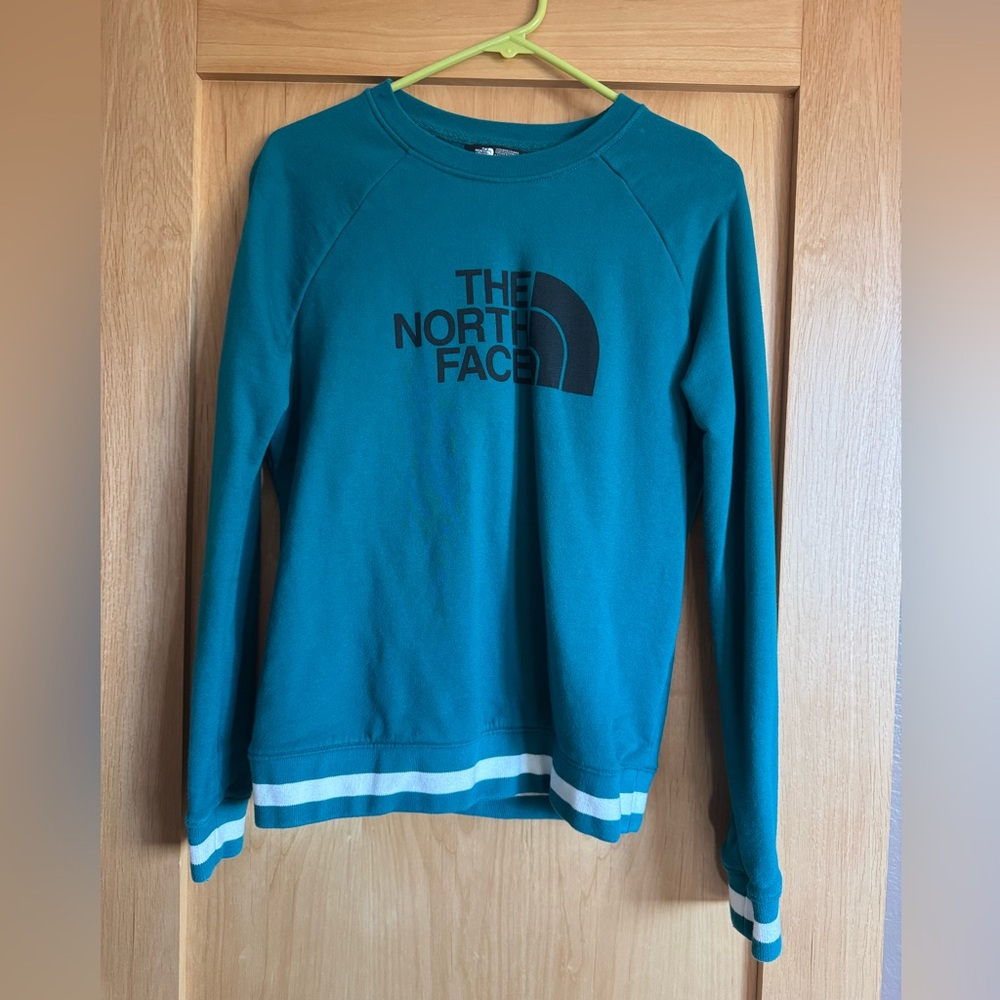 The North Face Turquoise Crewneck